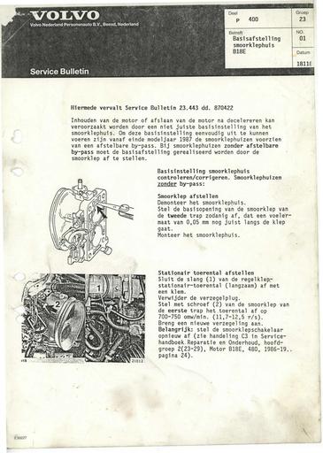 400 Bulletin Smoorklephuis B18E Nov'89