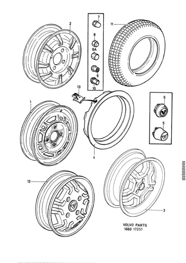 Velg en wielmoer GLE