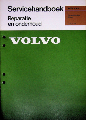 Servicehandboek M40 '75 '76
