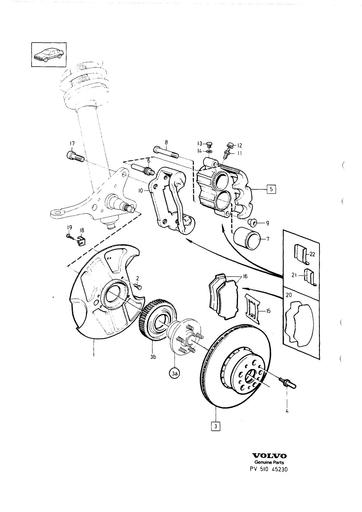 Voorrem Geventileerd DBA ABS