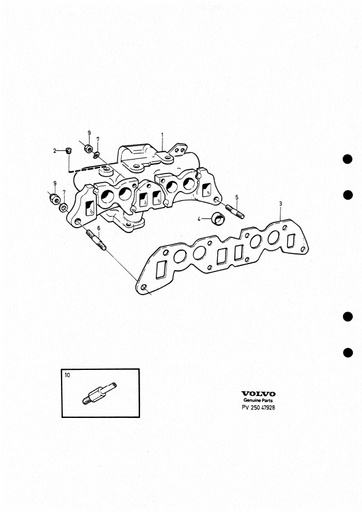 B20A Inlaatspruitstuk