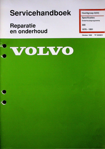 Rep  Onderh  Onderhoudsprogramma 300 '76 '91