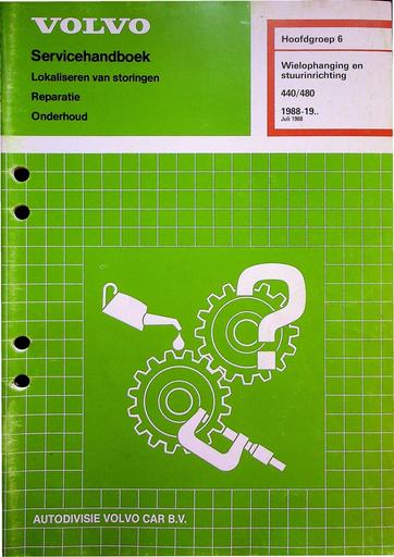 Rep  Onderh  440, 480 Stuurinrichting Juli'88