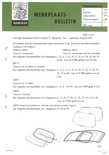 Bulletin Sierlijsten Mei '66