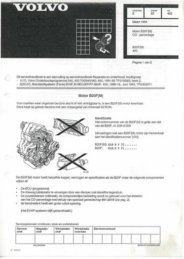 400 Bulletin CO B20F (M) Mrt'94
