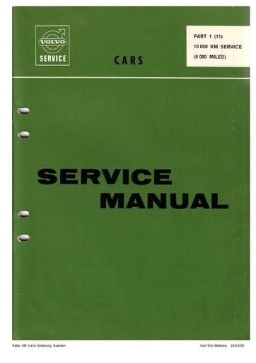 Manual 10000 km beurt