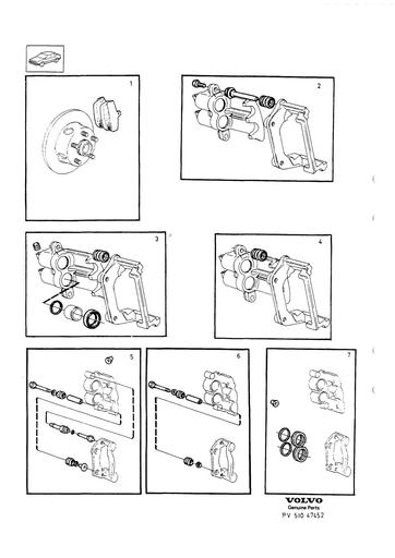 Voorrem Reparatiekit