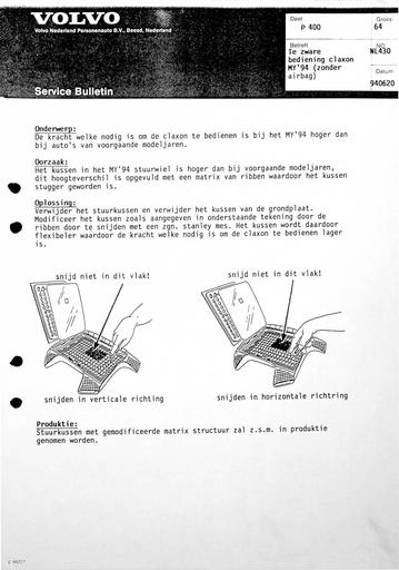 Bulletin 400 Claxon MY'94 Juni'94