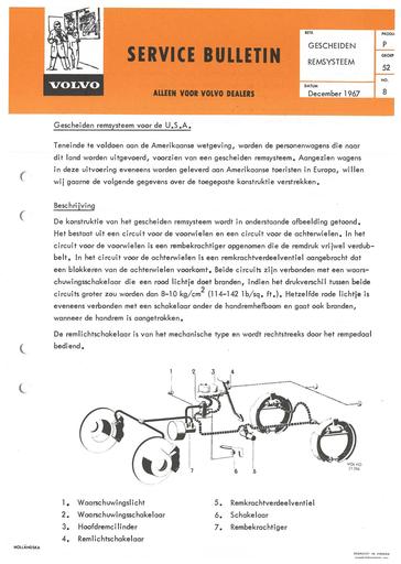 Bulletin Gescheiden Remsysteem '67