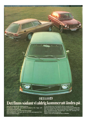 Overzicht 1972 Swed