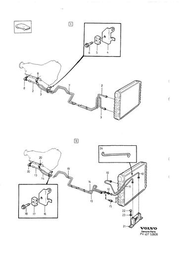 AW70, 71 en 72 4 cyl Koeling