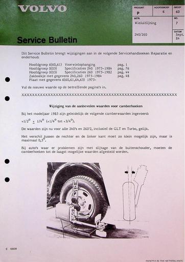 240, 260 Wieluitlijning Sept'84