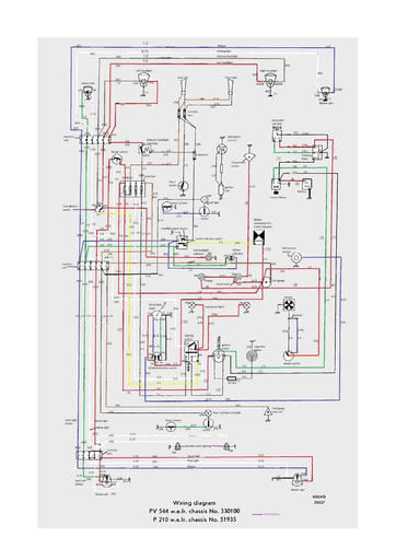 Wiring Diagram PV544, P210