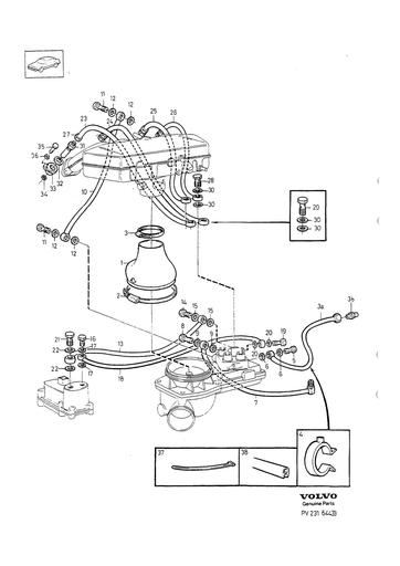 B200E, B230E Brandstofinjector