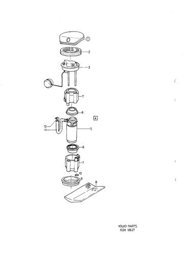 Brandstoftanksensor