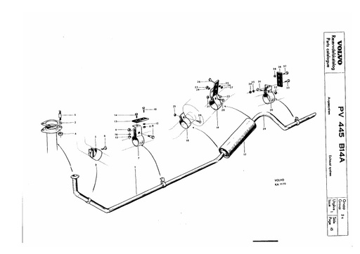 Uitlaatsysteem B14A