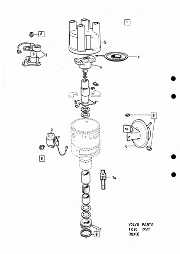 Stroomverdeler 4 cil type 2
