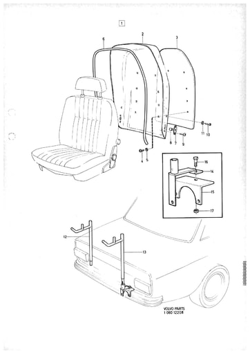 Taxi interieur elementen