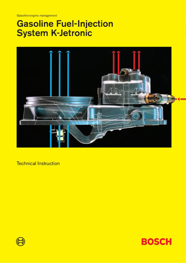 K Jetronic Bosch Manual