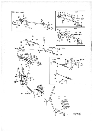 Gaspedaal VST