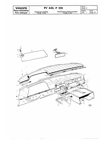 Interieur diversen PV 210