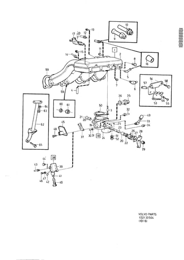 Injectie, excl turbo, excl B21F B23F LH Jetronic Inlaatspruitstuk