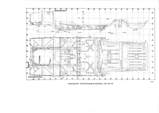 1974 Body diagram