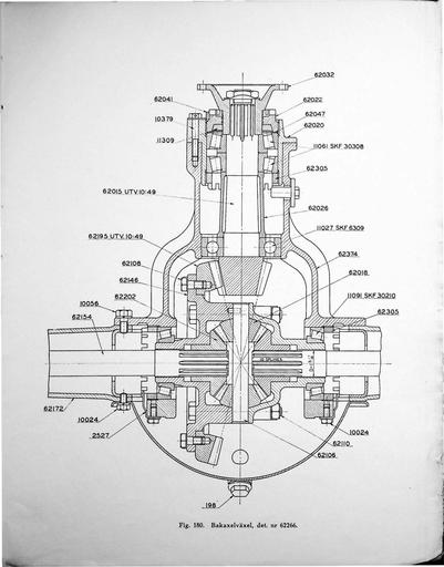 PV600 Tekening Achteras 62266