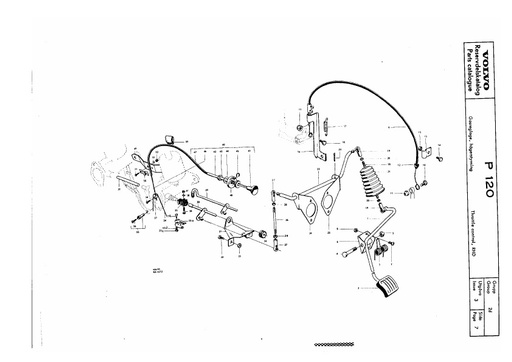 Choke en gasbediening RHD