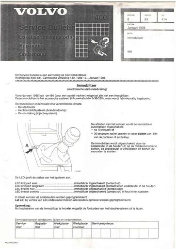 Bulletin 480 Start onderbreking Jan'95