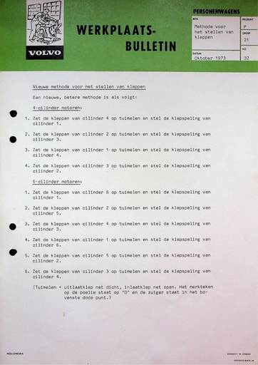 Bulletin Kleppen stellen '50 '74