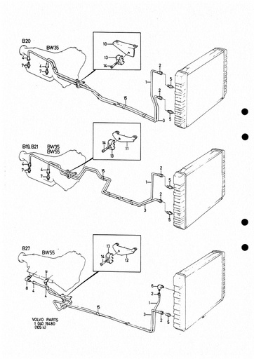 BW35, BW55, AW55 Koeling