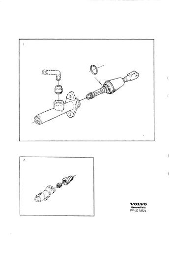 Koppelingscilinder reparatiekit