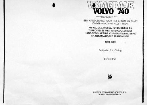 740 Motorstoringen '84 '87