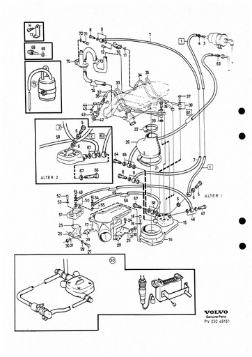 Brandstofsysteem 1978