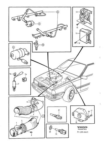 B280E, F Brandstofsysteem