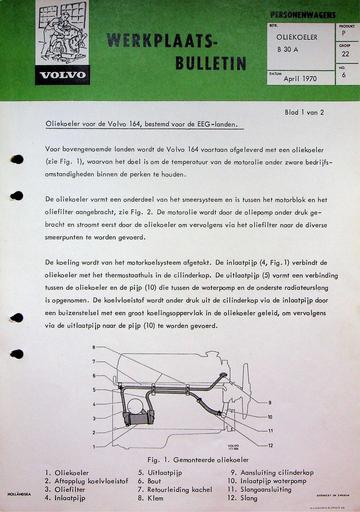 Oliekoeler B30A '70