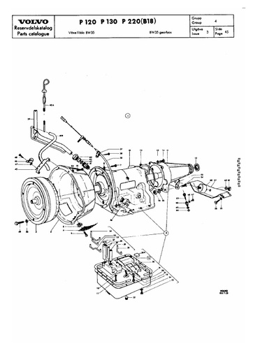 Versnellingsbak automaat BW35