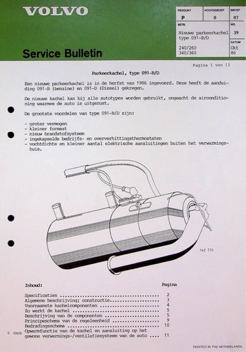 Bulletin Parkeerkachels 240, 260, 340, 360