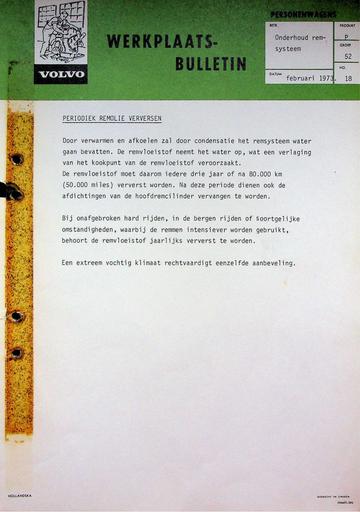 Vervangen Remvloeistof