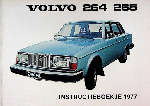 264, 265 Instructieboekje 1977