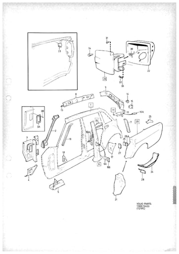 144, Zijkant body