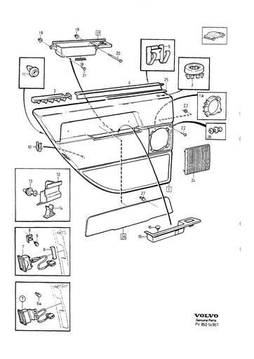 Achterdeurpanelen  1989