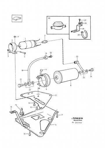 B230F Brandstofpomp