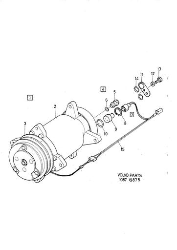 Airco Compressor Diesel Kiki