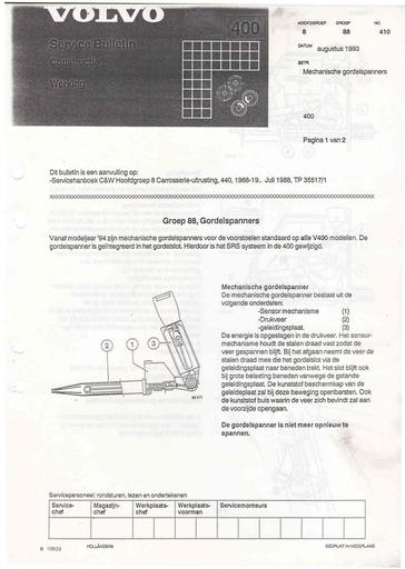 Bulletin 400 Gordelspanners Aug'93
