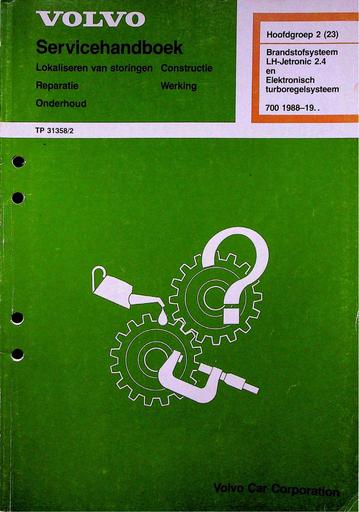 700 serie LH  Jetronic Elek Turbo Reg '88 '89