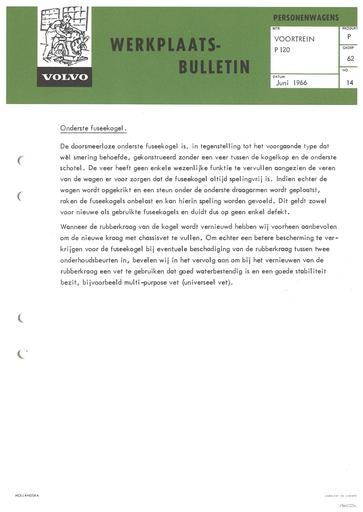 Bulletin Onderste Fusee 120 Juni '68