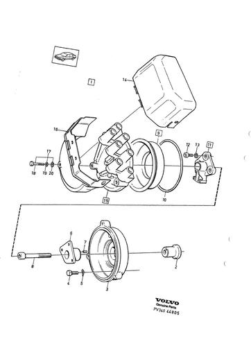 B280E, F Verdeler
