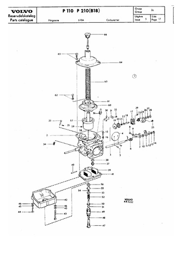Carburateur SU B18A